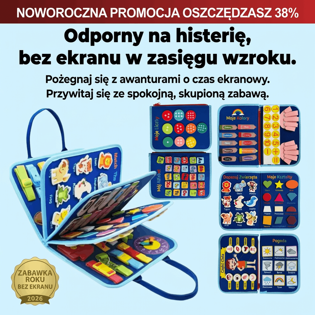 Sensori - Tablica Sensoryczna Montessori