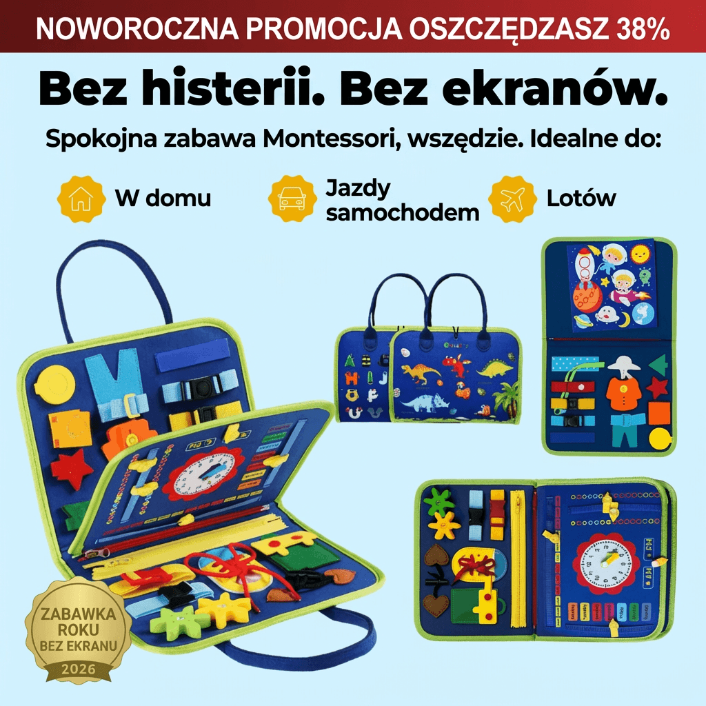 Sensori - Tablica Sensoryczna Montessori