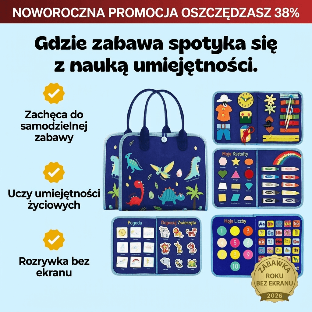 Sensori - Tablica Sensoryczna Montessori