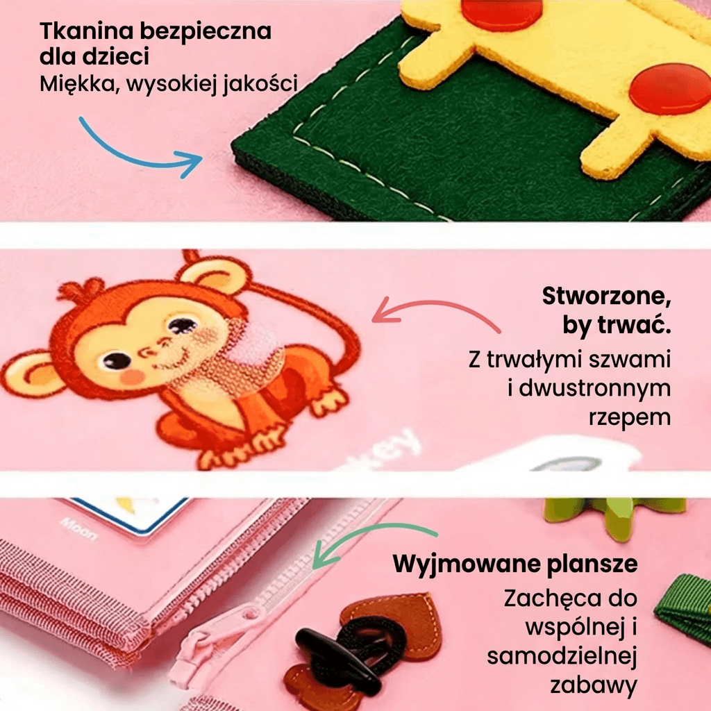 Sensori - Tablica Sensoryczna Montessori