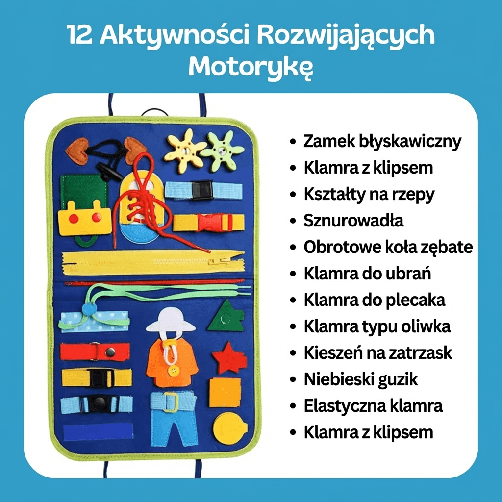 Sensori - Tablica Sensoryczna Montessori