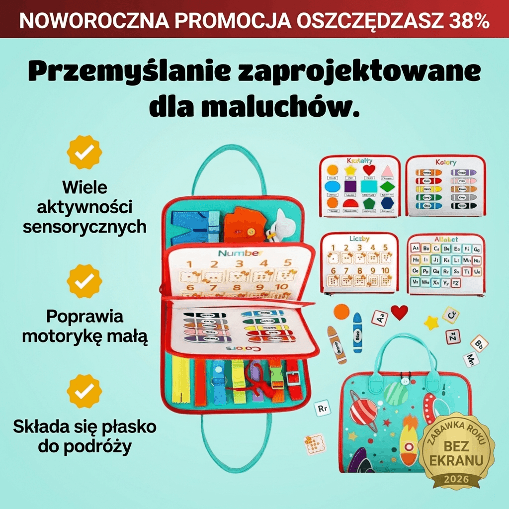 Sensori - Tablica Sensoryczna Montessori