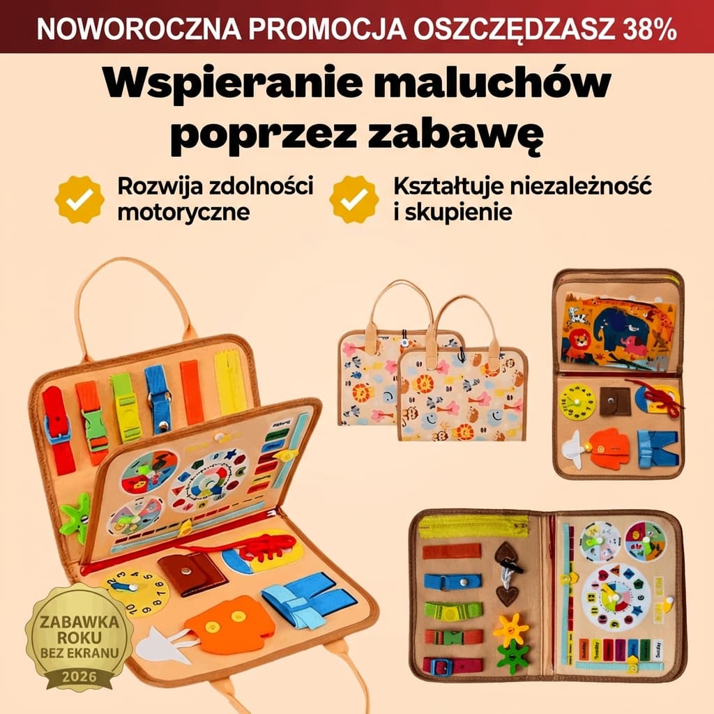 Sensori - Tablica Sensoryczna Montessori